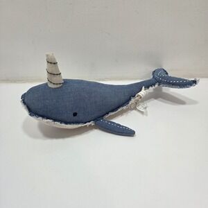 Crane Baby Narwhal Plush Stuffed Animal Toy